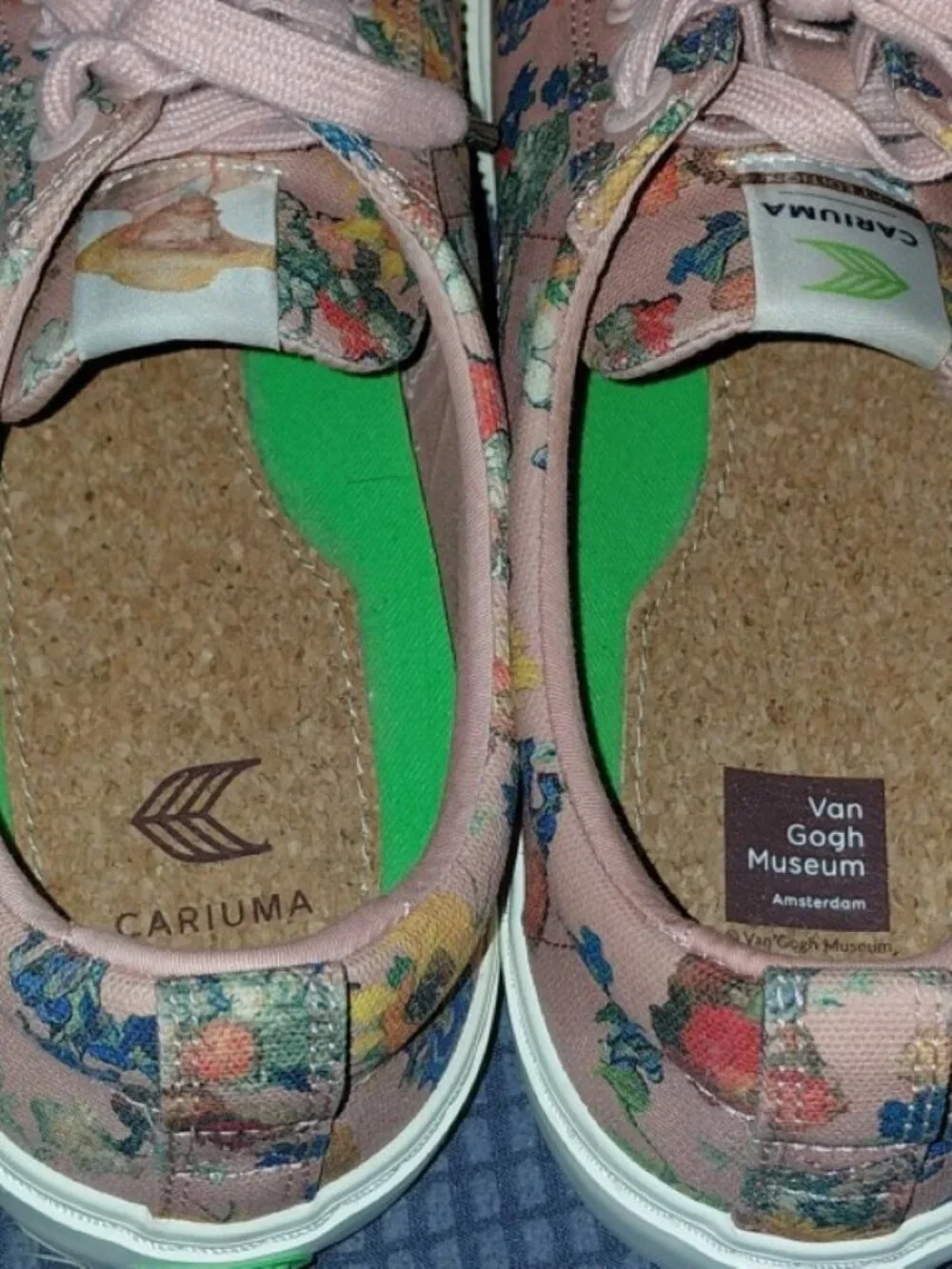 Cariuma x Van Gogh Museum OCA Low Sneakers Jubilee 50 Flower Women 11M Men 9.5M